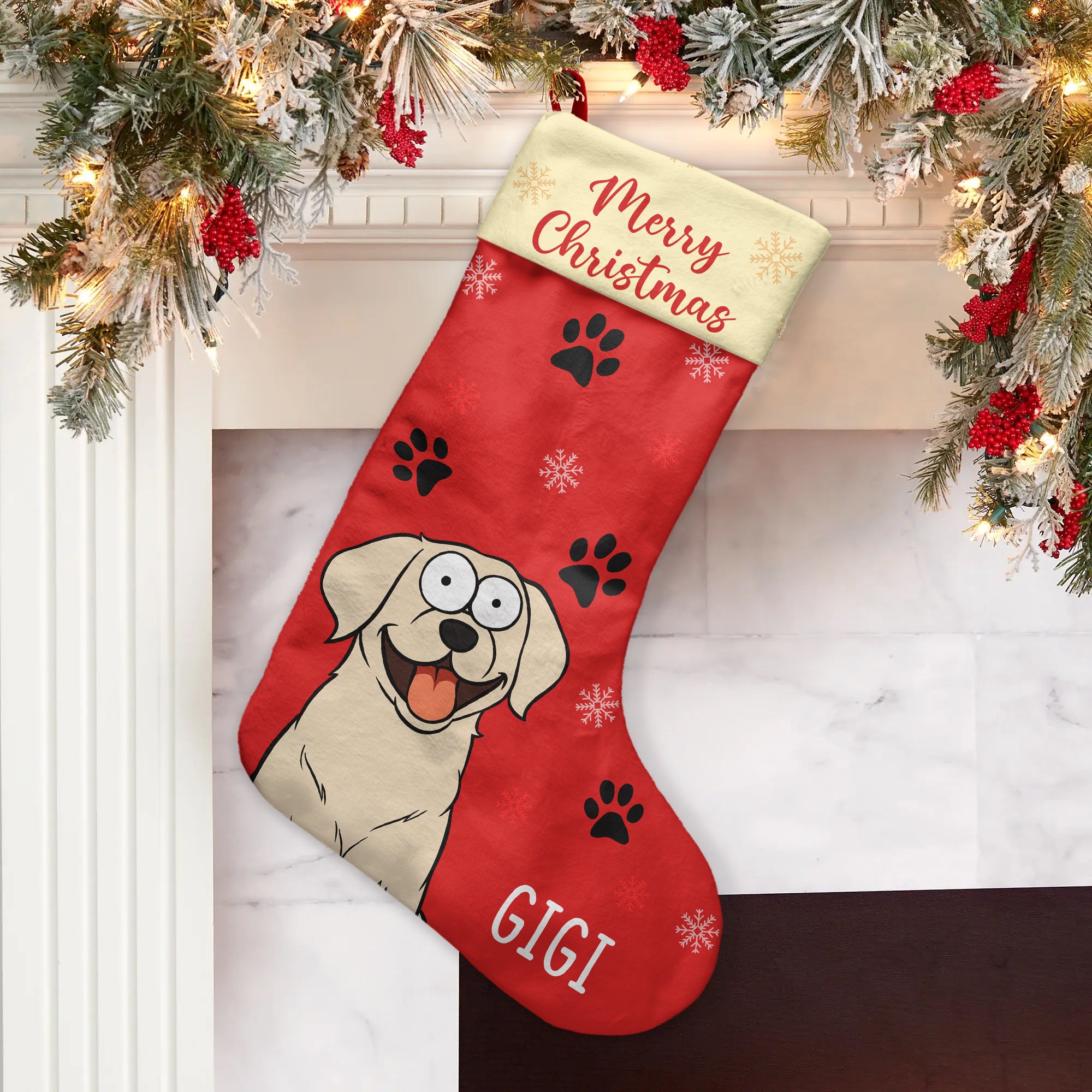 Merry Christmas - Personalized Stocking