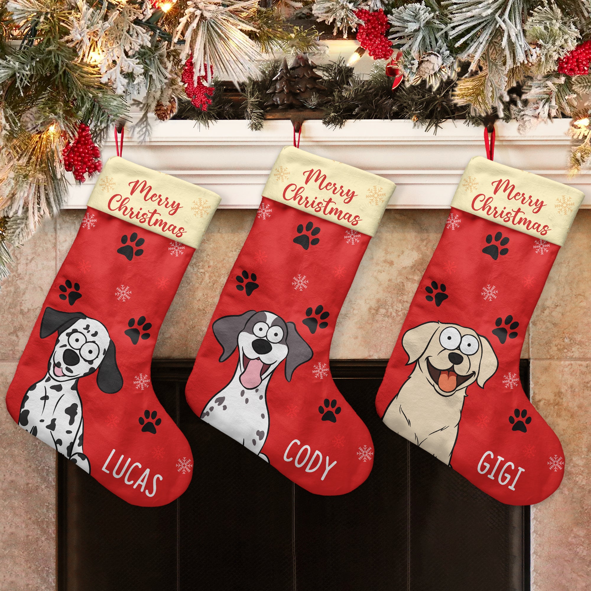Merry Christmas - Personalized Stocking