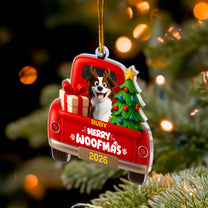 Merry Christmas Pet Lovers - Personalized Acrylic Ornament