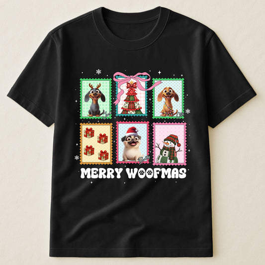 Merry Christmas Pet Lovers Stamp - Personalized Shirt