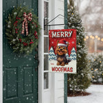 Merry Woofmas - Personalized Metal Sign