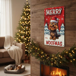 Merry Woofmas - Personalized Metal Sign