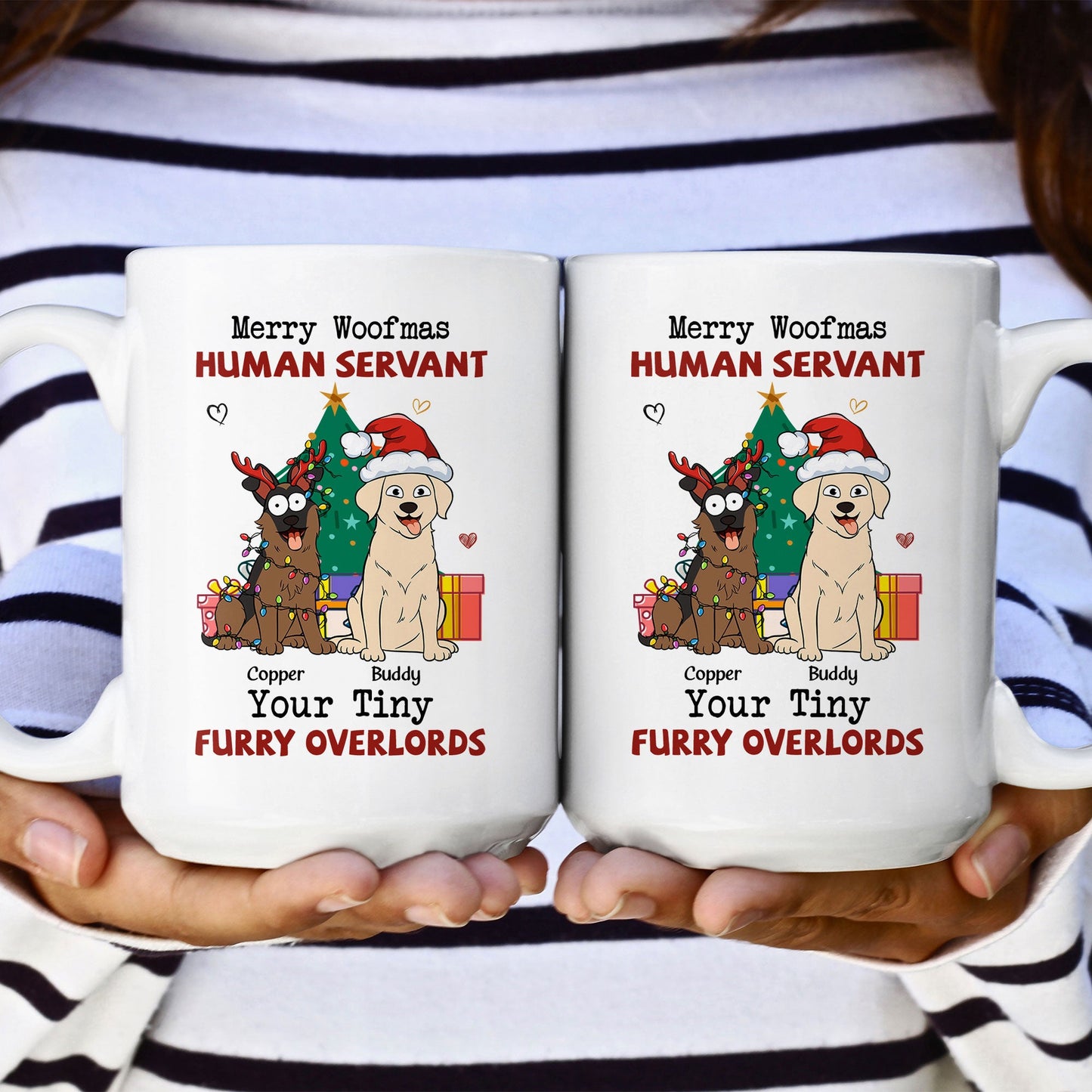 Merry Woofmas - Personalized Mug