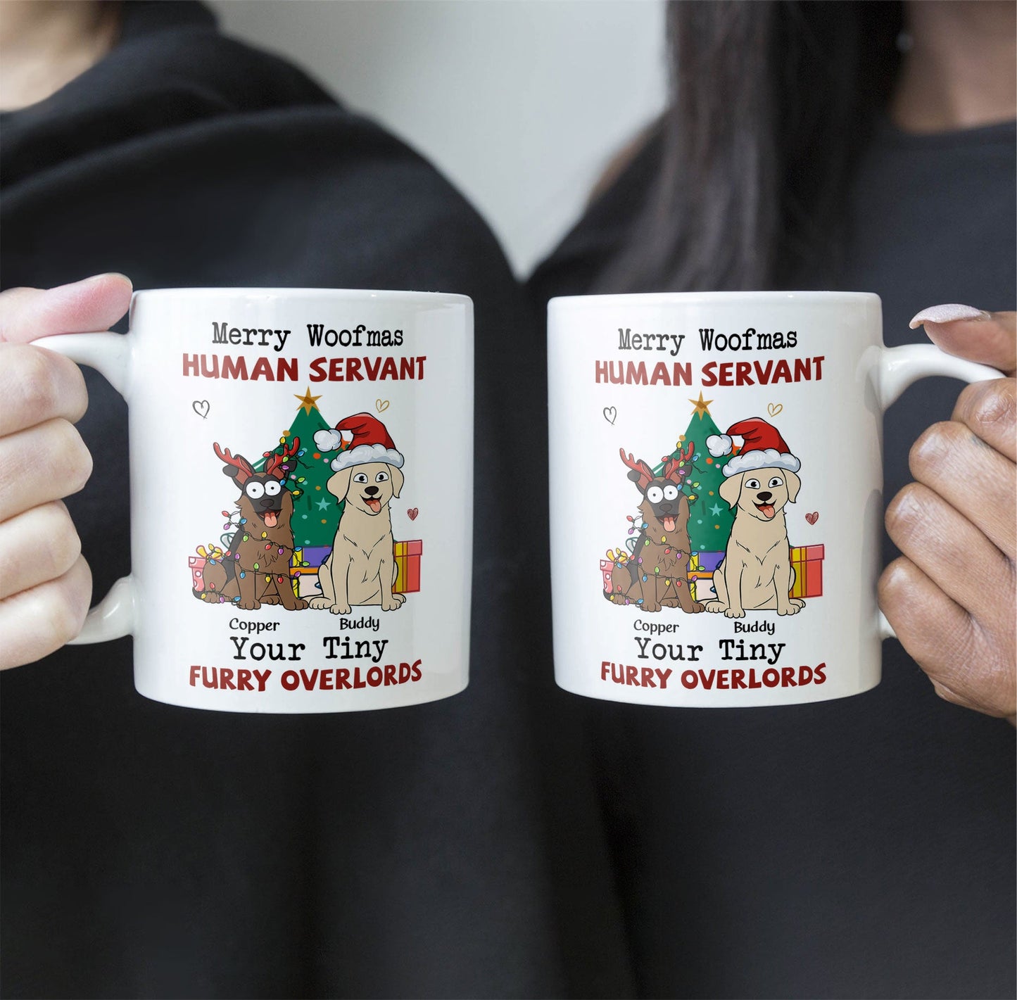 Merry Woofmas - Personalized Mug