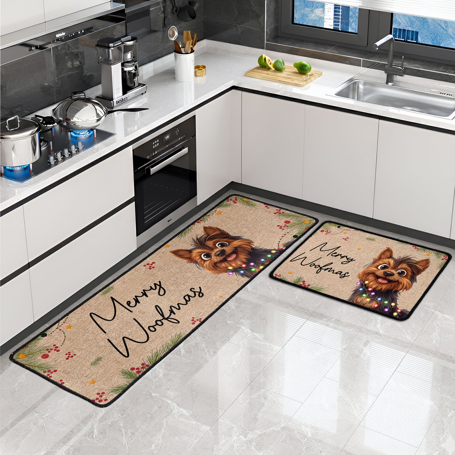 Merry Woofmas - Personalized Runner Rug