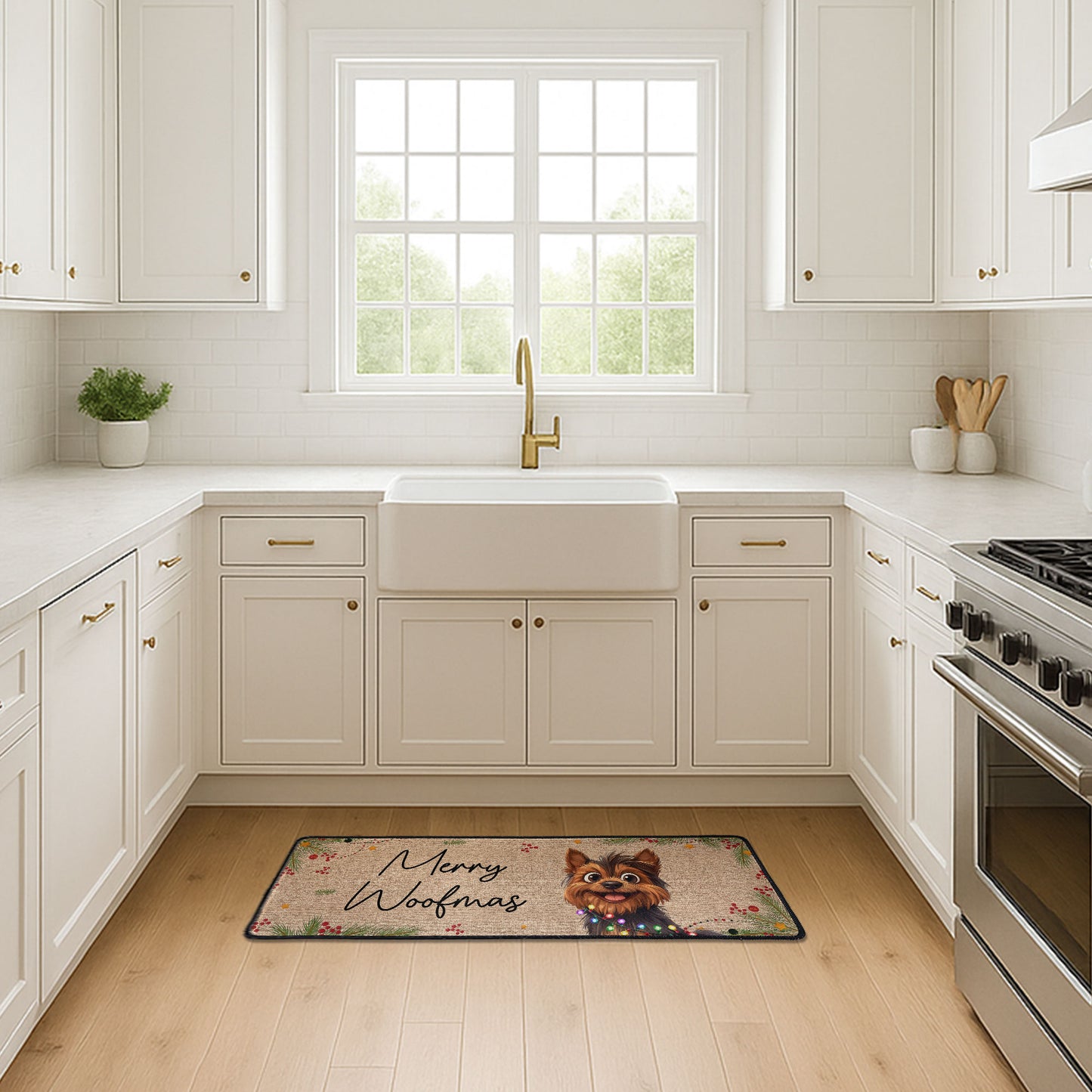 Merry Woofmas - Personalized Runner Rug