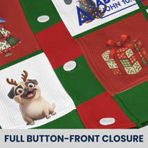 Merry Woofmas - Personalized Crewneck Cardigan