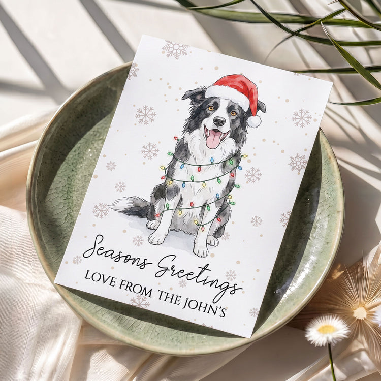 Merry-Christmas-Happy-Holidays-Custom-Photo-Watercolor-Personalized-Card