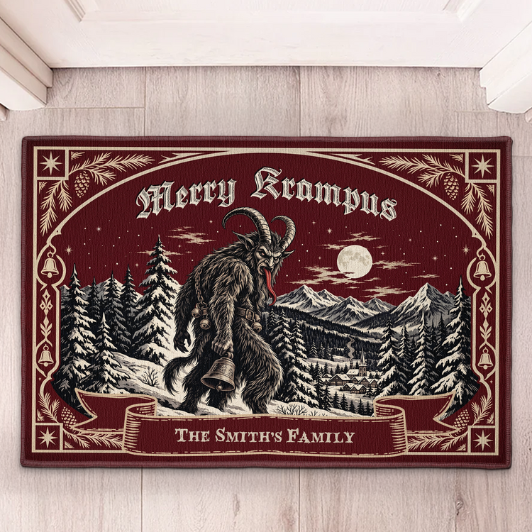 Merry-Krampus-Personalized-Doormat-1