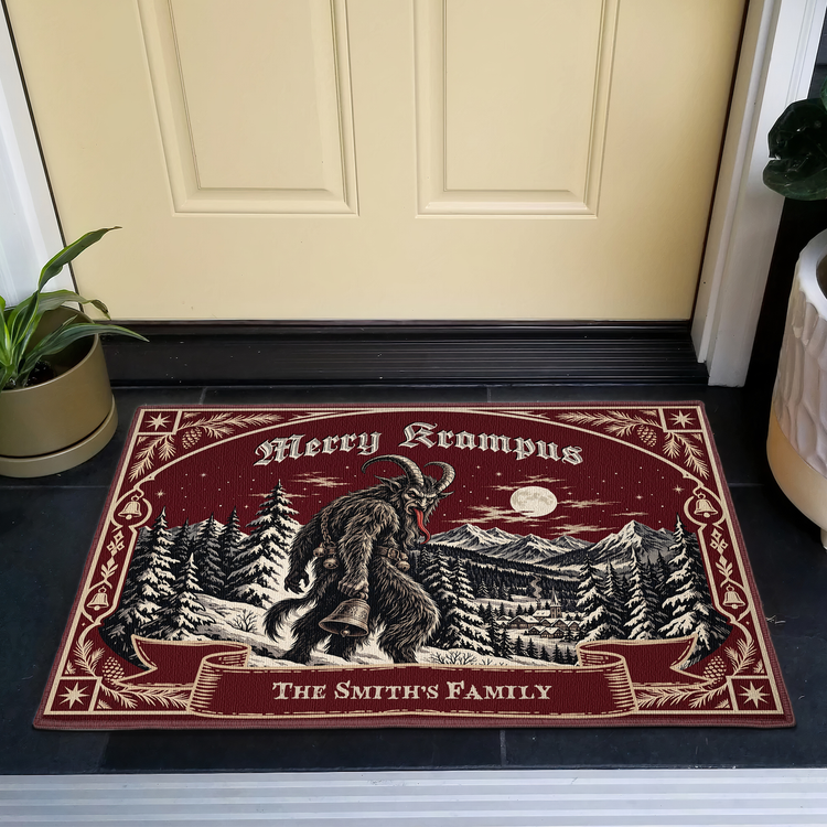 Merry-Krampus-Personalized-Doormat-3