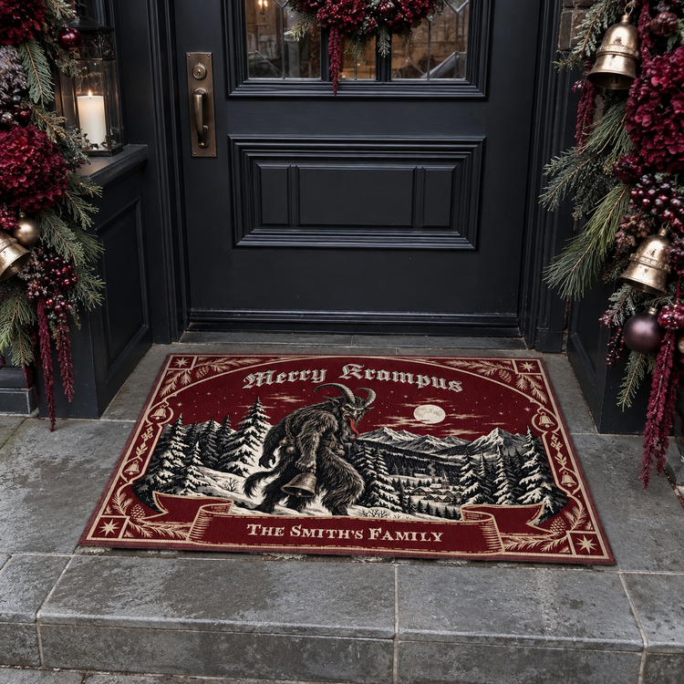 Merry-Krampus-Personalized-Doormat-5