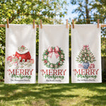 Merry-Mahjong-Christmas-Gift--Personalized-Kitchen-Towel-1