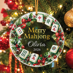 Merry-Mahjong-Gift-For-Mahjong-Girls,-Mahjong-Lovers-Personalized-Ornament