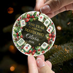 Merry-Mahjong-Gift-For-Mahjong-Girls,-Mahjong-Lovers-Personalized-Ornament