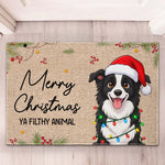 Merry-Woofmas-Ya-Filthy-Animal-Custom-Pet-Cartoon-Art-Christmas-Decor-Personalized-Doormat2