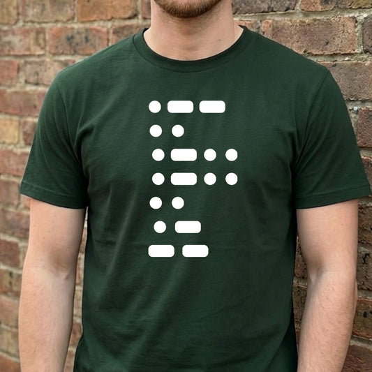 Message, Name In Morse Code - Personalized Shirt