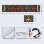 Mexican Cinco De Mayo Floral Fiesta Dia De Los Muertos - Personalized Table Runner Set