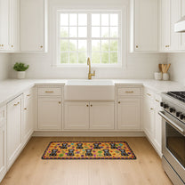 Mexican Floral Pet Sugar Skull Halloween Day Of The Dead - Personalized Runner Rug