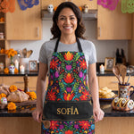 Mexican-Cinco-De-Mayo-Floral-Fiesta-Dia-De-Los-Muertos-Personalized-Apron