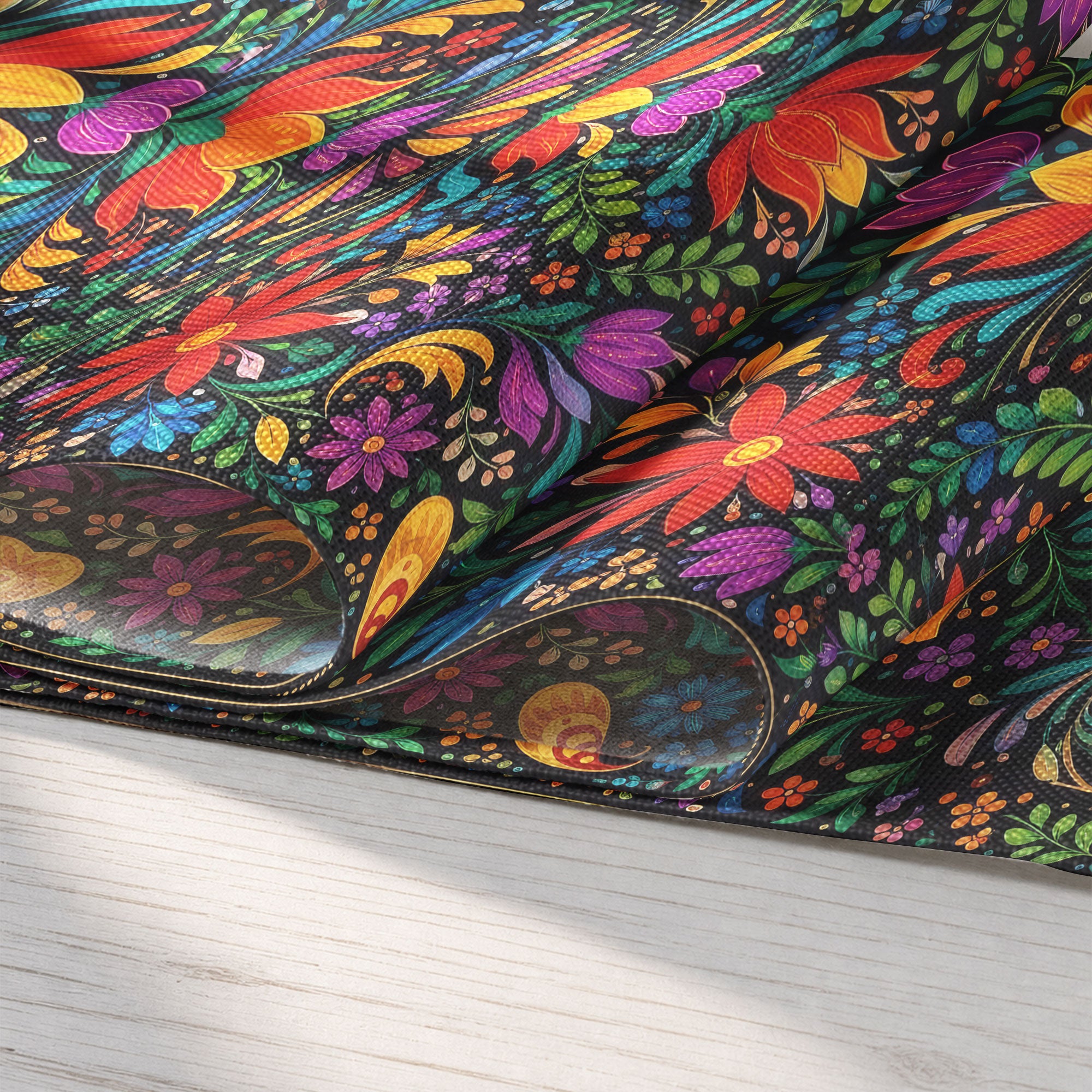 Mexican-Cinco-De-Mayo-Floral-Fiesta-Dia-De-Los-Muertos-Personalized-Table-Runner-Set-5