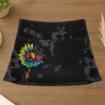 Middle Finger, Hippie - Custom Women's Skorts With Pockets