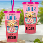 Might Be Water, Might Be Alcohol - Personalized Color Changing Cup