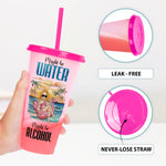 Might Be Water, Might Be Alcohol - Personalized Color Changing Cup
