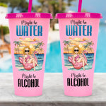 Might Be Water, Might Be Alcohol - Personalized Color Changing Cup
