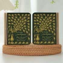 Jane Austen Old Book Cover - Personalized Book Lamp