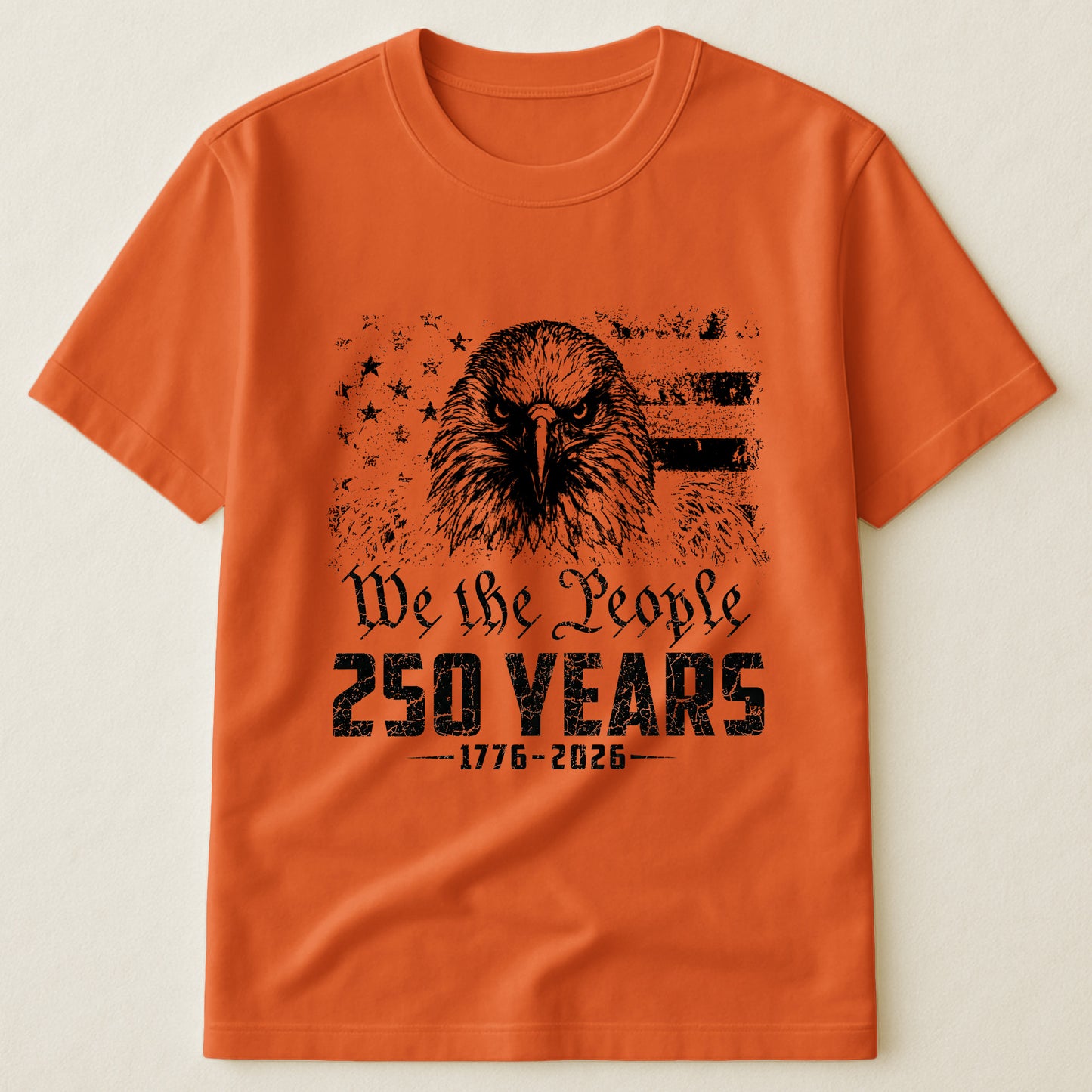 We The People Eagel Monochrome - Shirt