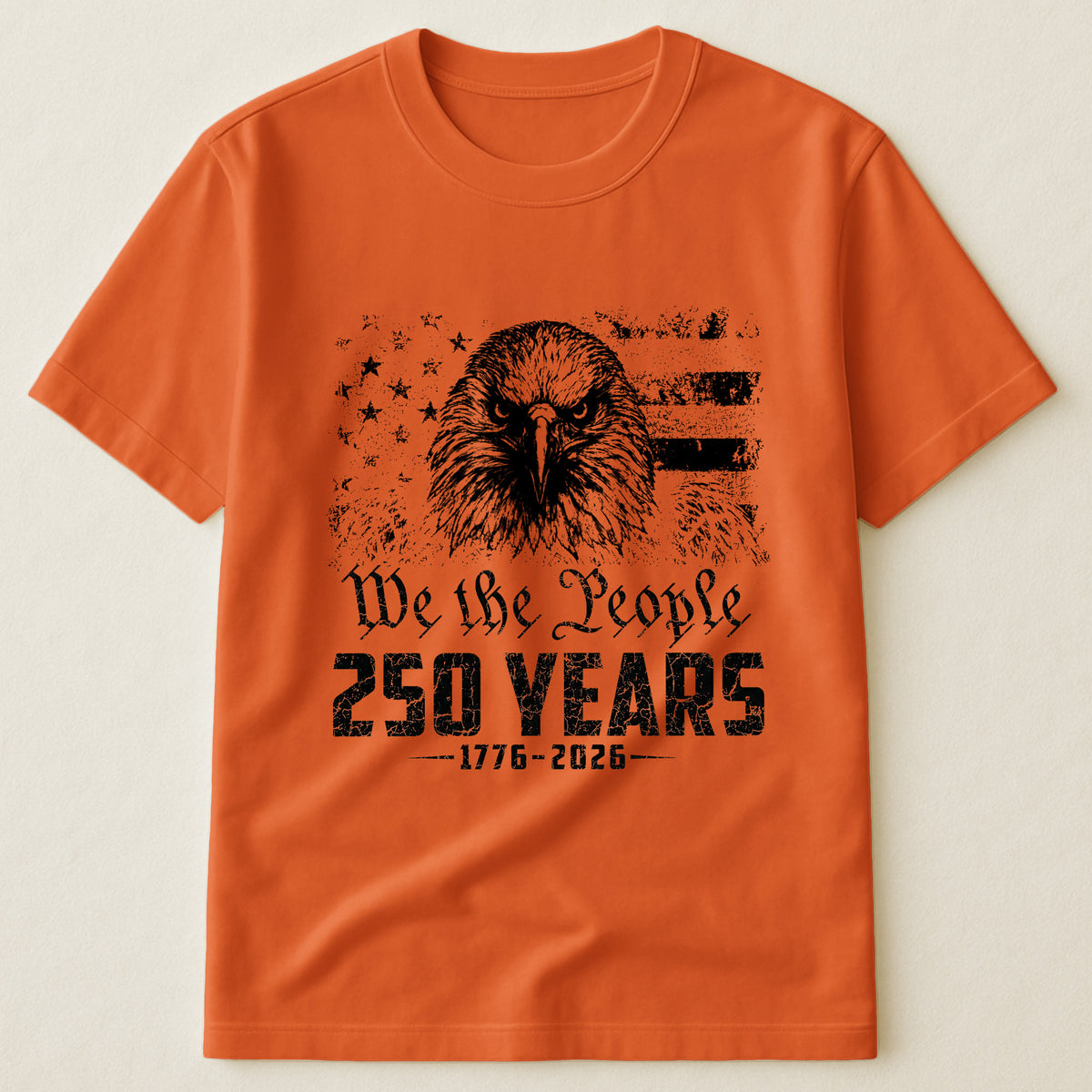 We The People Eagel Monochrome - Shirt