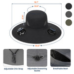 The Man, The Myth, The Gardening Legend - Personalized Solar Fan Hat