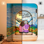 Mom And Daughters Forever Linked Together - Personalized 3D Wooden Puzzle Night Light