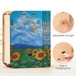 Mom And Daughters Forever Linked Together - Personalized 3D Wooden Puzzle Night Light
