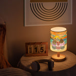 Mom And Her Children - Personalized Fabric Lamp