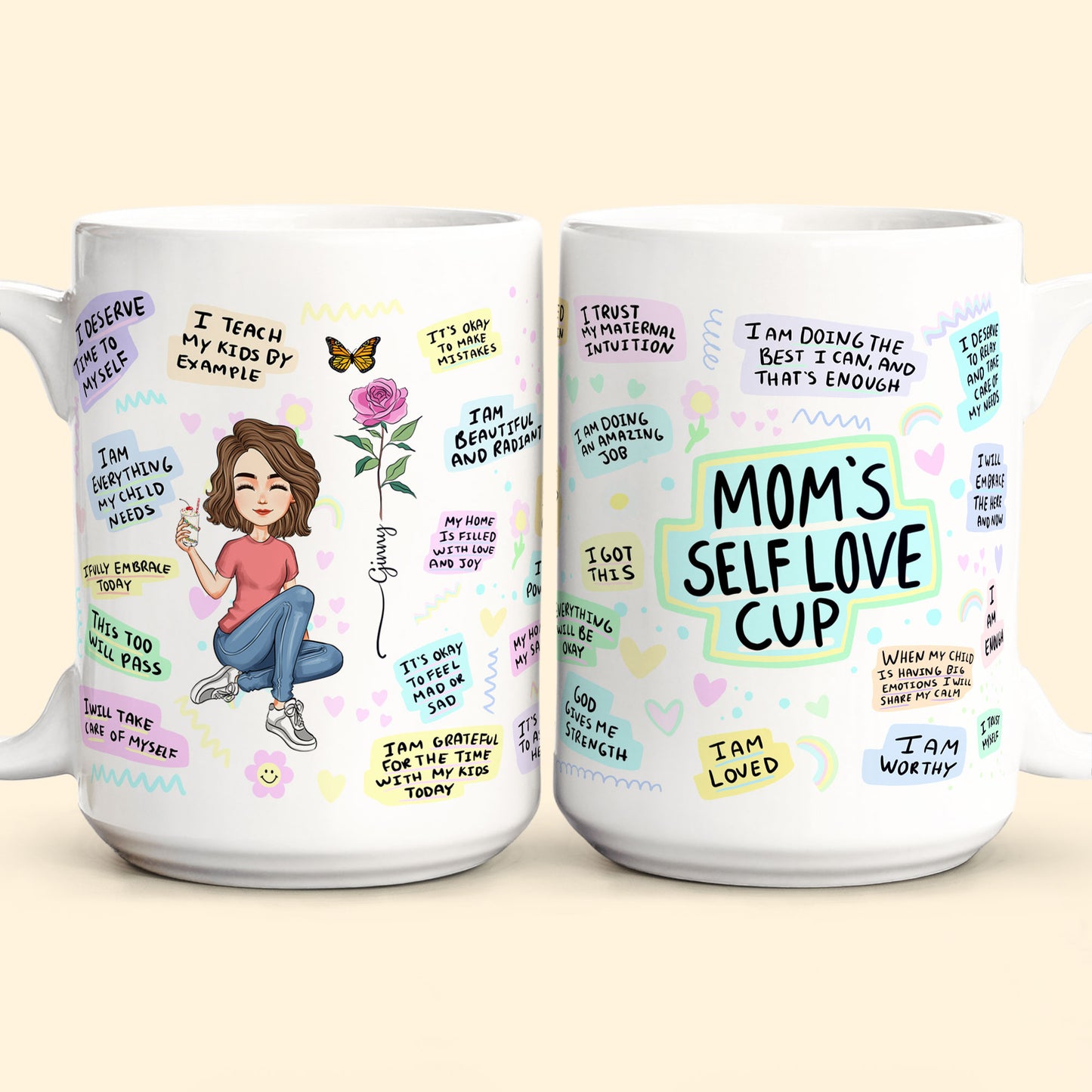 Mom Daily Affirmation - Personalized Mug