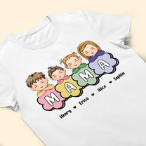 Mom - Flower Version - Personalized Shirt