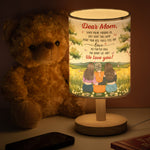 Mom Gift When You're Missing Us Light This Lamp - Personalized Fabric Lamp