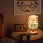 Mom Gift When You're Missing Us Light This Lamp - Personalized Fabric Lamp