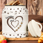 Mom Grandma Cookies Custom Kids' Names - Personalized Cookie Jar