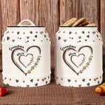 Mom Grandma Cookies Custom Kids' Names - Personalized Cookie Jar
