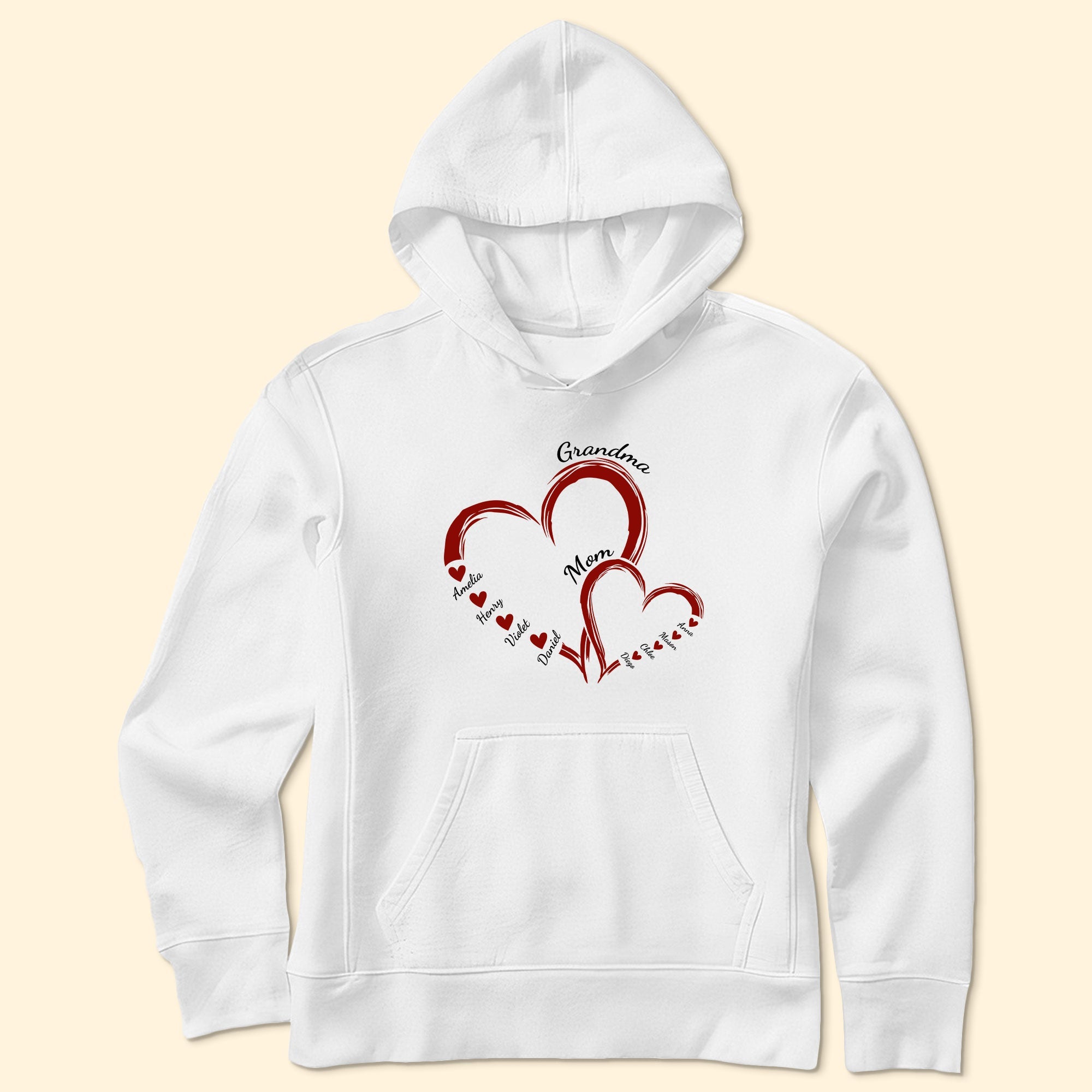Mom Grandma Sweethearts Gift For Mother's Day - Personalized Shirt