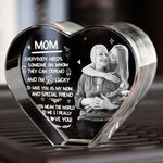 Mom I Really Love You - Custom 2D Crystal Photo