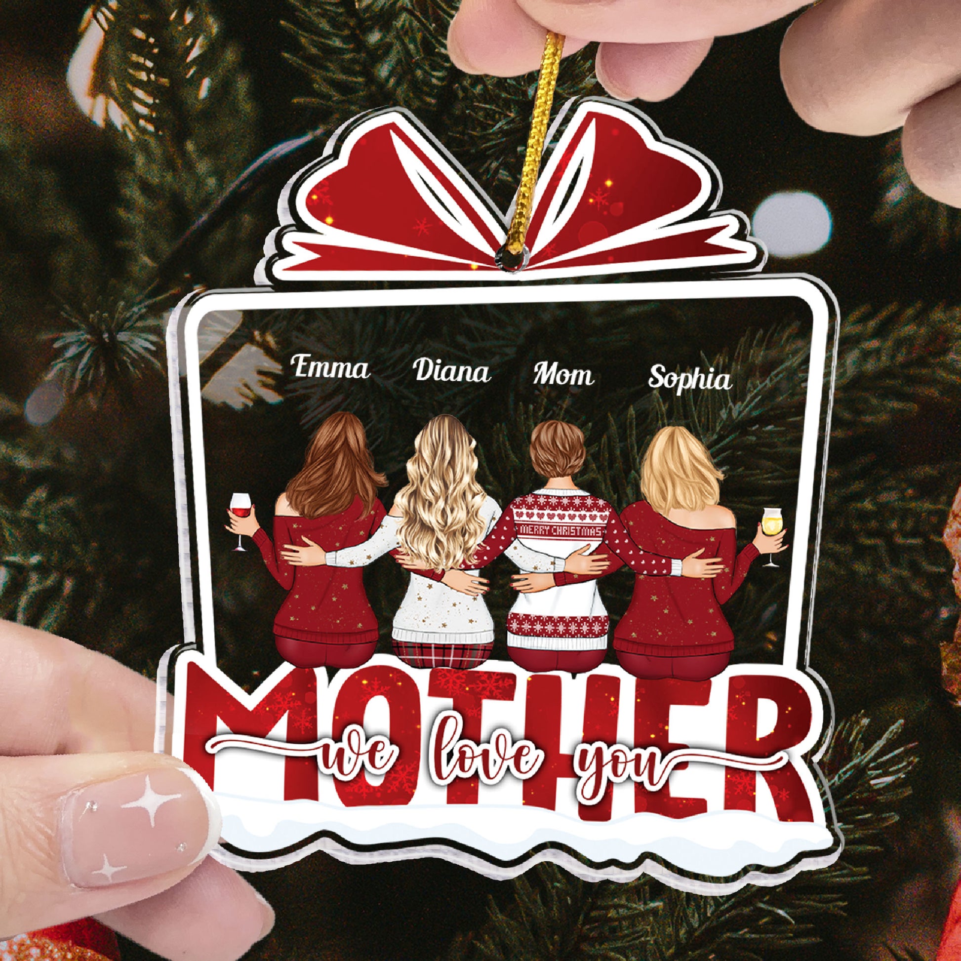 Best Mama Ever Ornament, Mothers Day Gift from Son, Personalized Mom G –  HoneyOrnaments