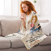 Mom It Reminds You How Much We Love You - Personalized Blanket