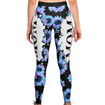 Mom Kids Name Floral - Personalized Legging
