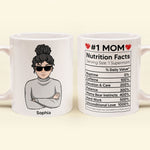 Mom Nutrition Facts - Personalized Mug - Mother's Day, Loving Gift For Mom