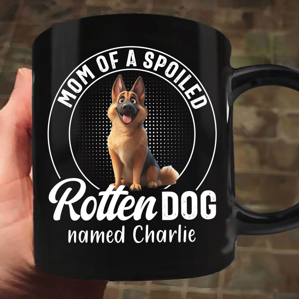 Mom Of Spoiled Rotten Dogs - Personalized Mug – Macorner