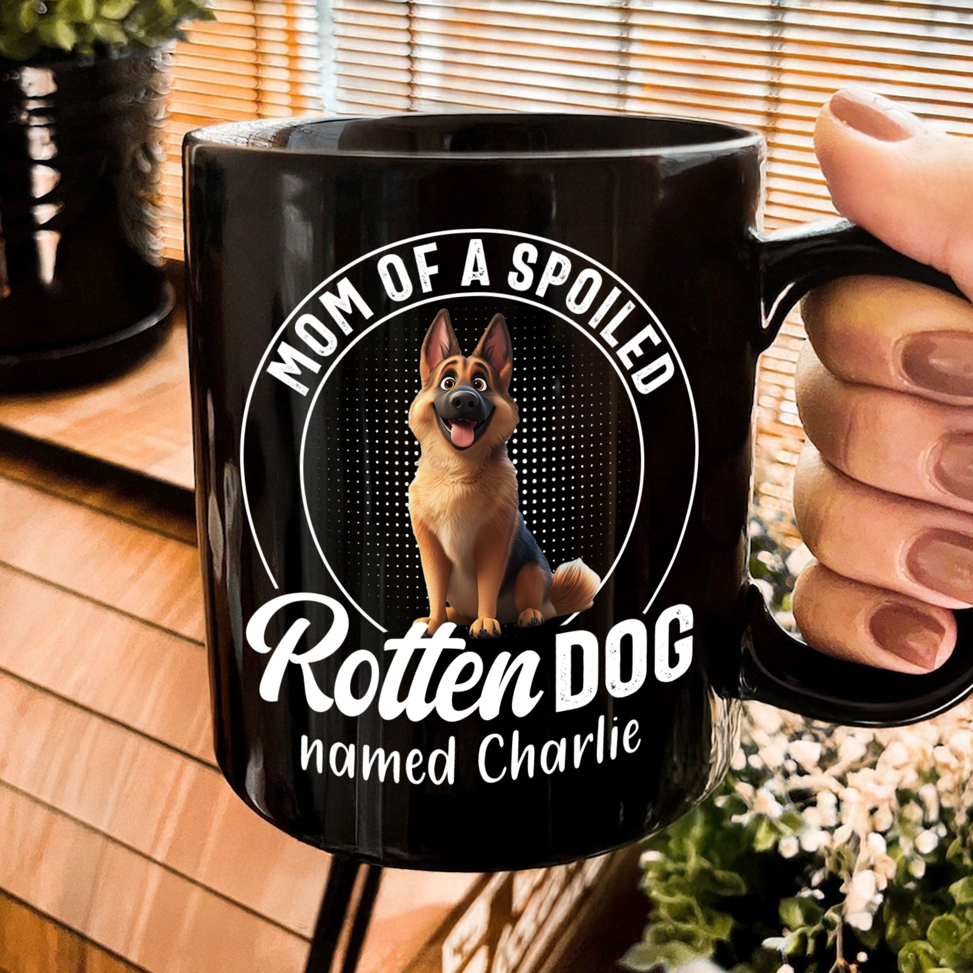 Mom Of Spoiled Rotten Dogs - Personalized Mug