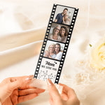 Mom We Love You - Custom Acrylic Photo Film Strip